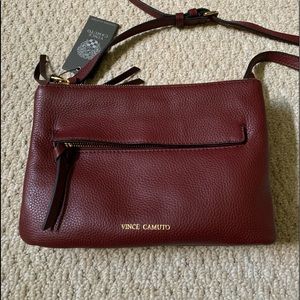 NEW!! Vince Camuto Leather Crossbody Bag
